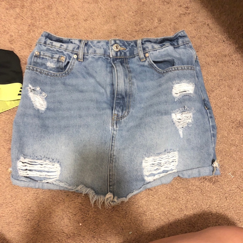 Forever 21 size 26 jean skirt